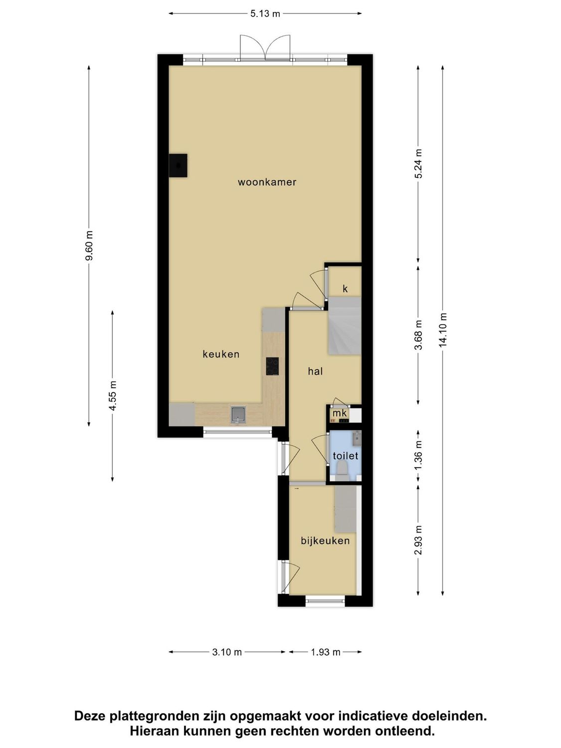 Kreeft 22, HELLEVOETSLUIS plattegrond 2