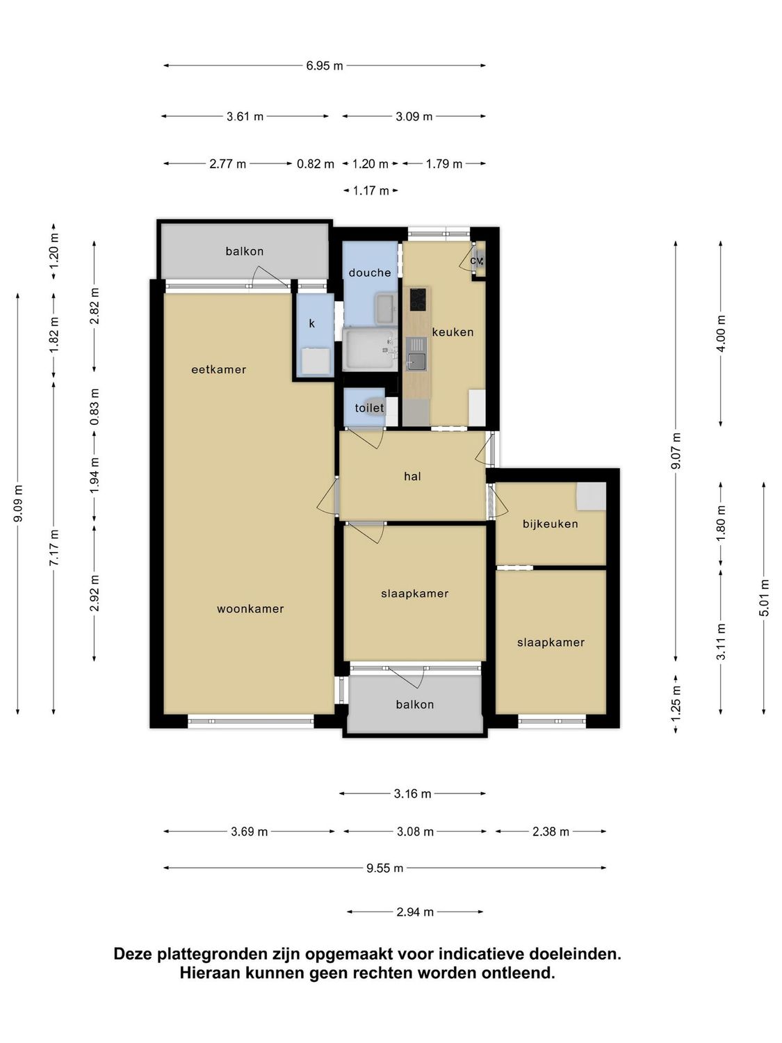 Uranusstraat 15A, SPIJKENISSE plattegrond 0