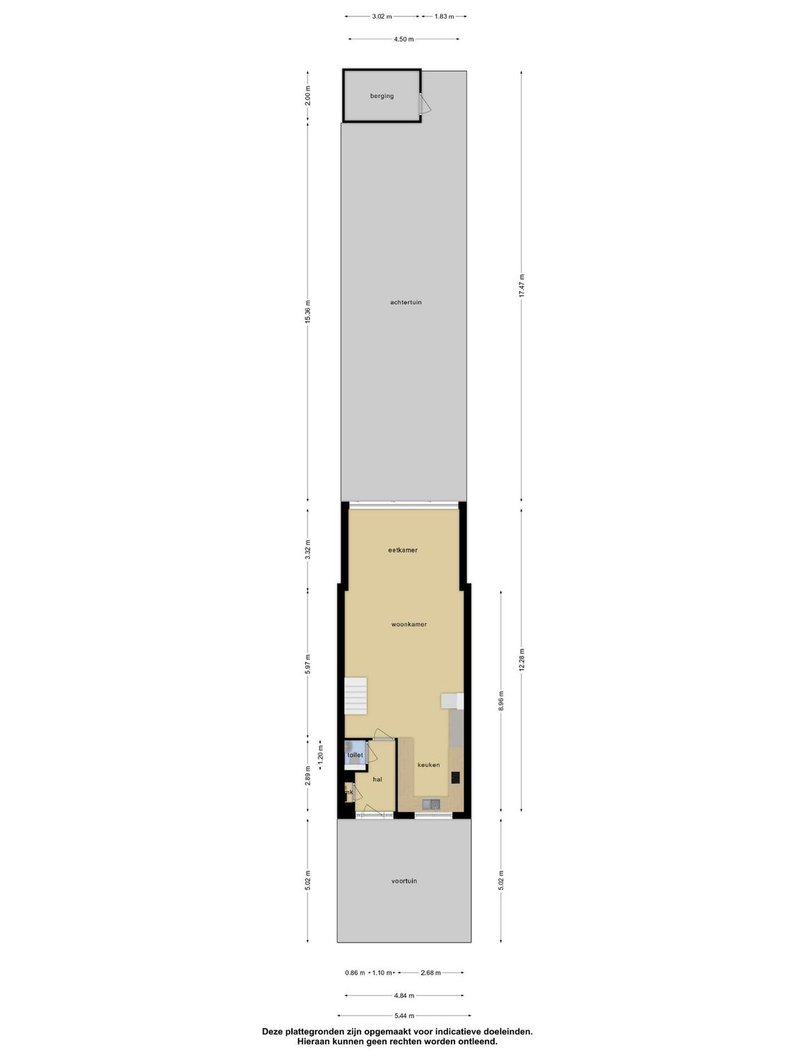 Achterweg ZZ 8, ABBENBROEK plattegrond 4