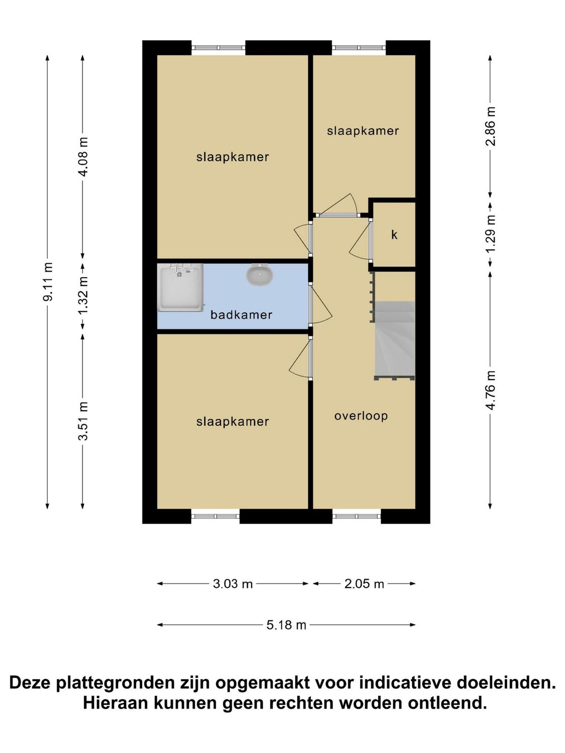 Gitaarstraat 6, SPIJKENISSE plattegrond 0