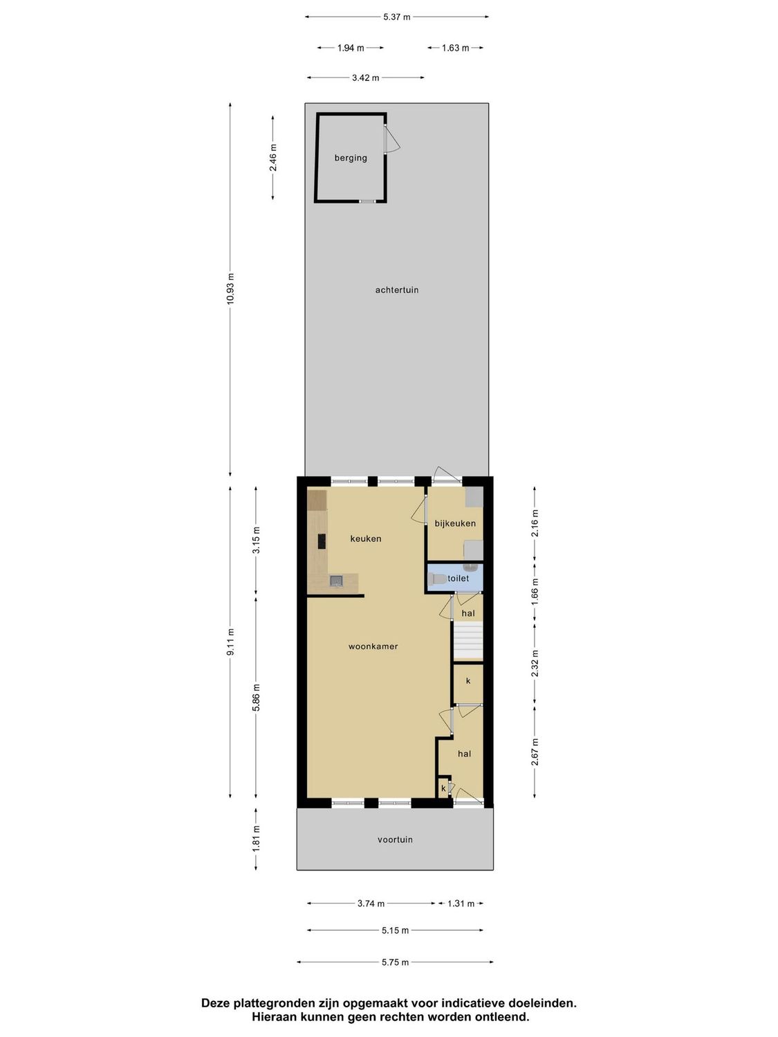 Gitaarstraat 6, SPIJKENISSE plattegrond 3