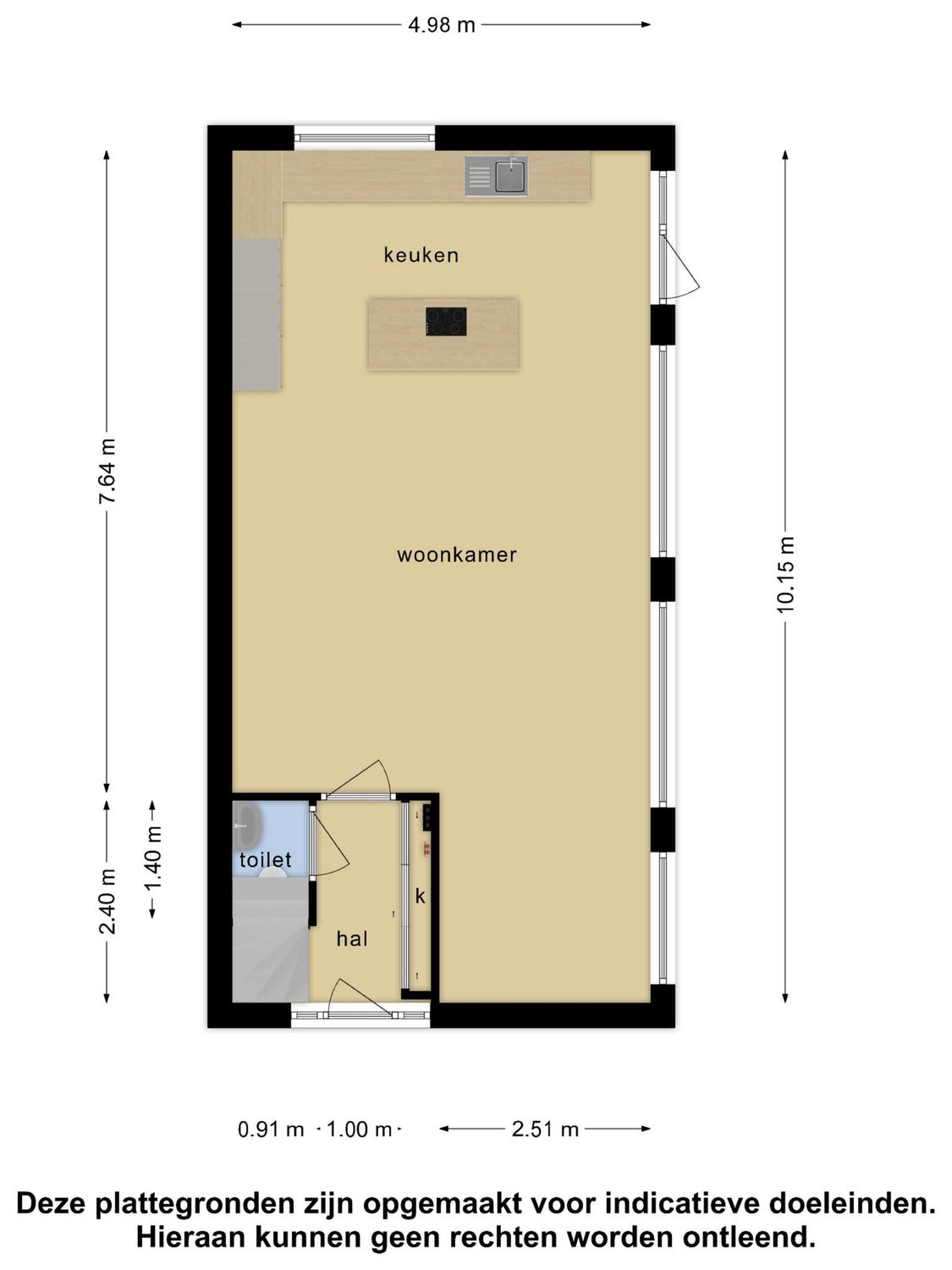 Johanna Engwirda-Agricolastraat 27, SPIJKENISSE plattegrond 2