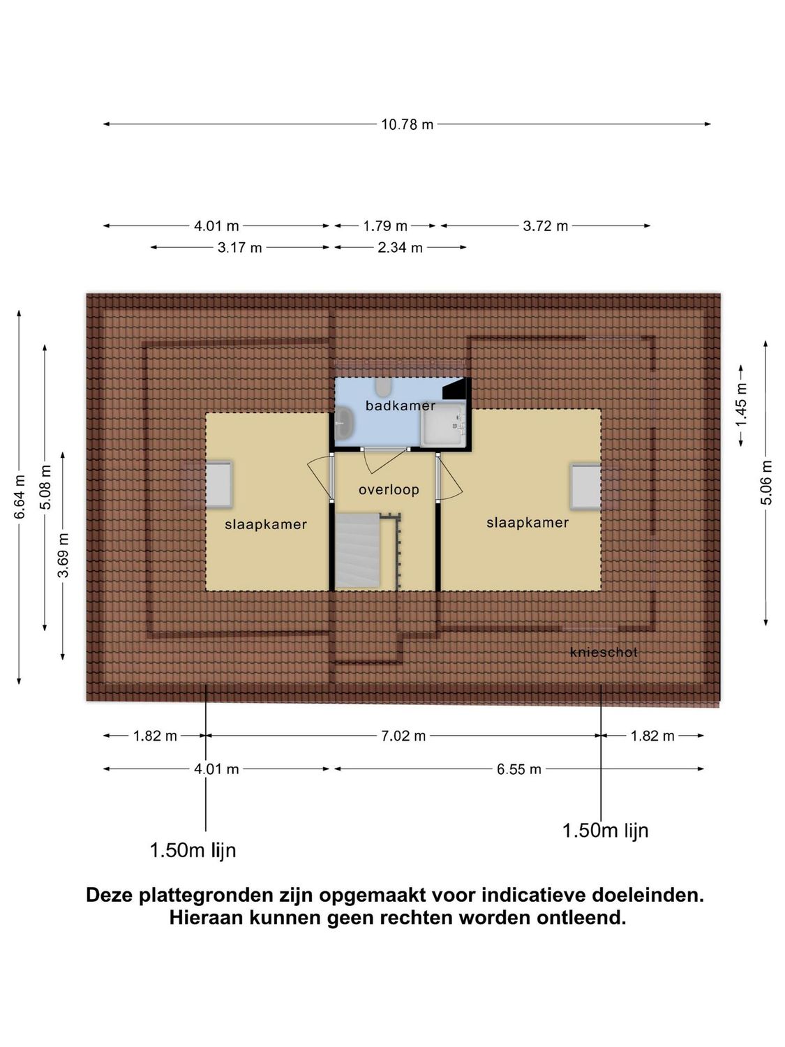 Gooischelaan 20, ZUIDLAND plattegrond 1