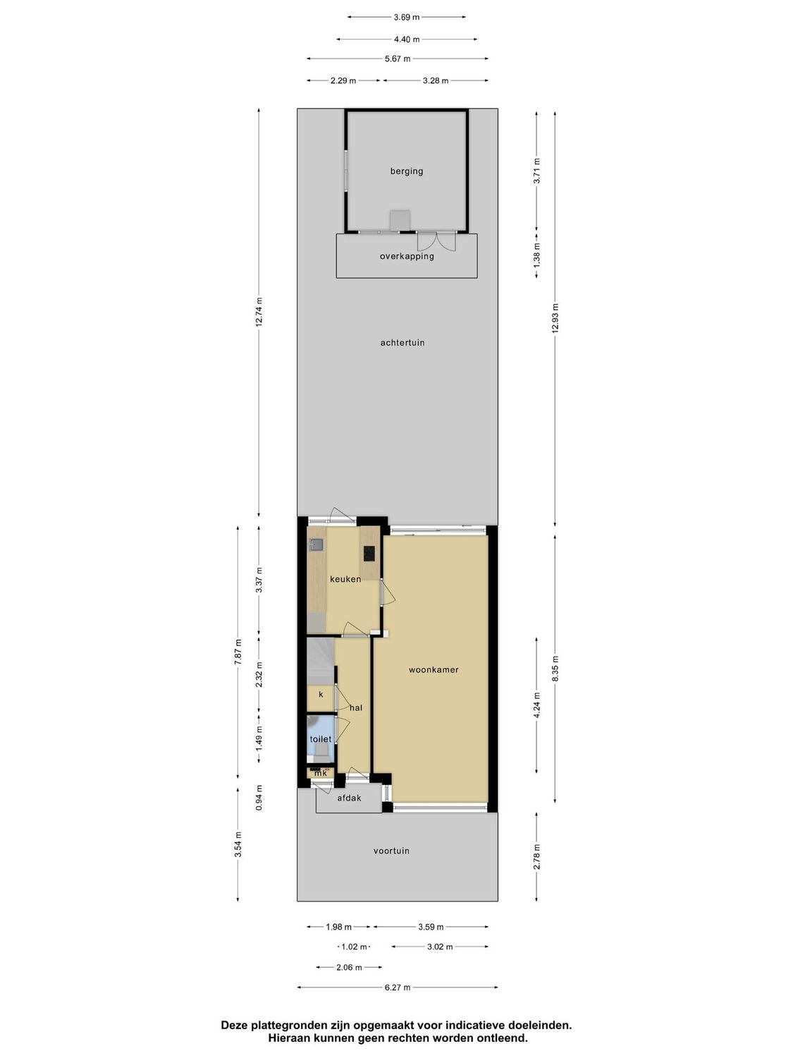 Beukenlaan 56, SPIJKENISSE plattegrond 3