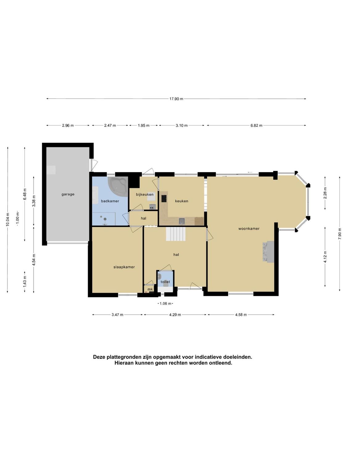 Snoekenveen 1027, SPIJKENISSE plattegrond 1