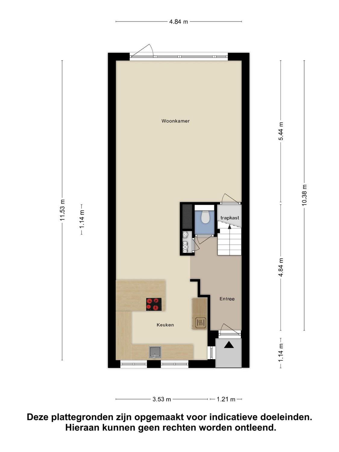 Nieuwstraat 302, SPIJKENISSE plattegrond 0