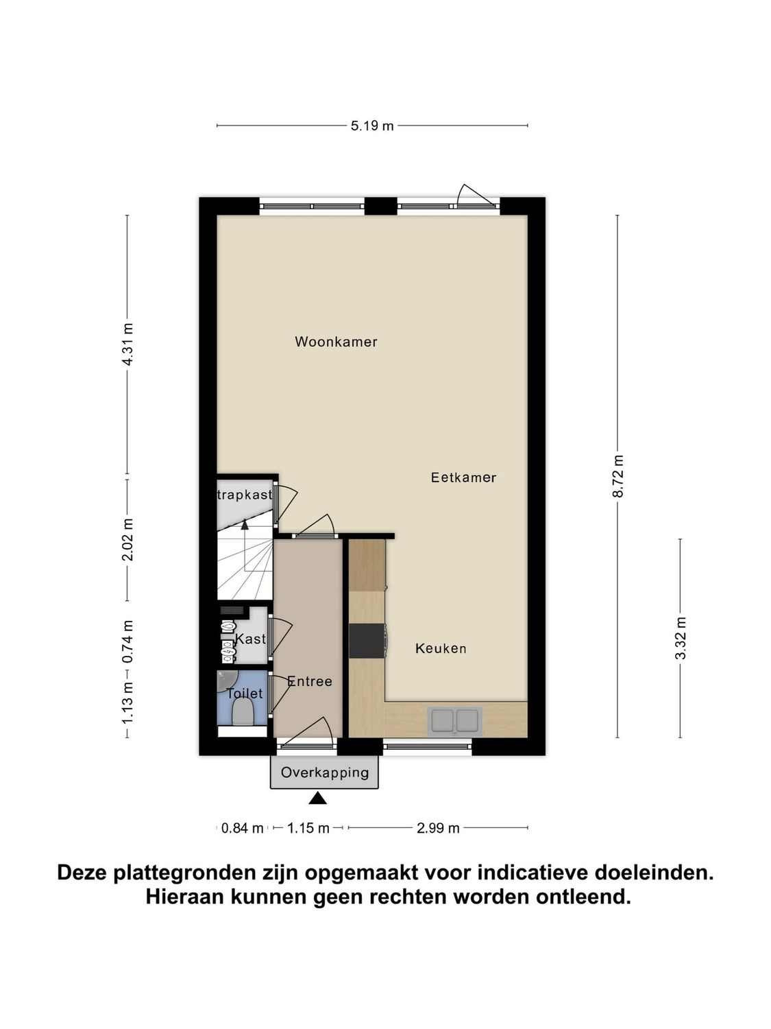 Rousselpad 10, SPIJKENISSE plattegrond 0