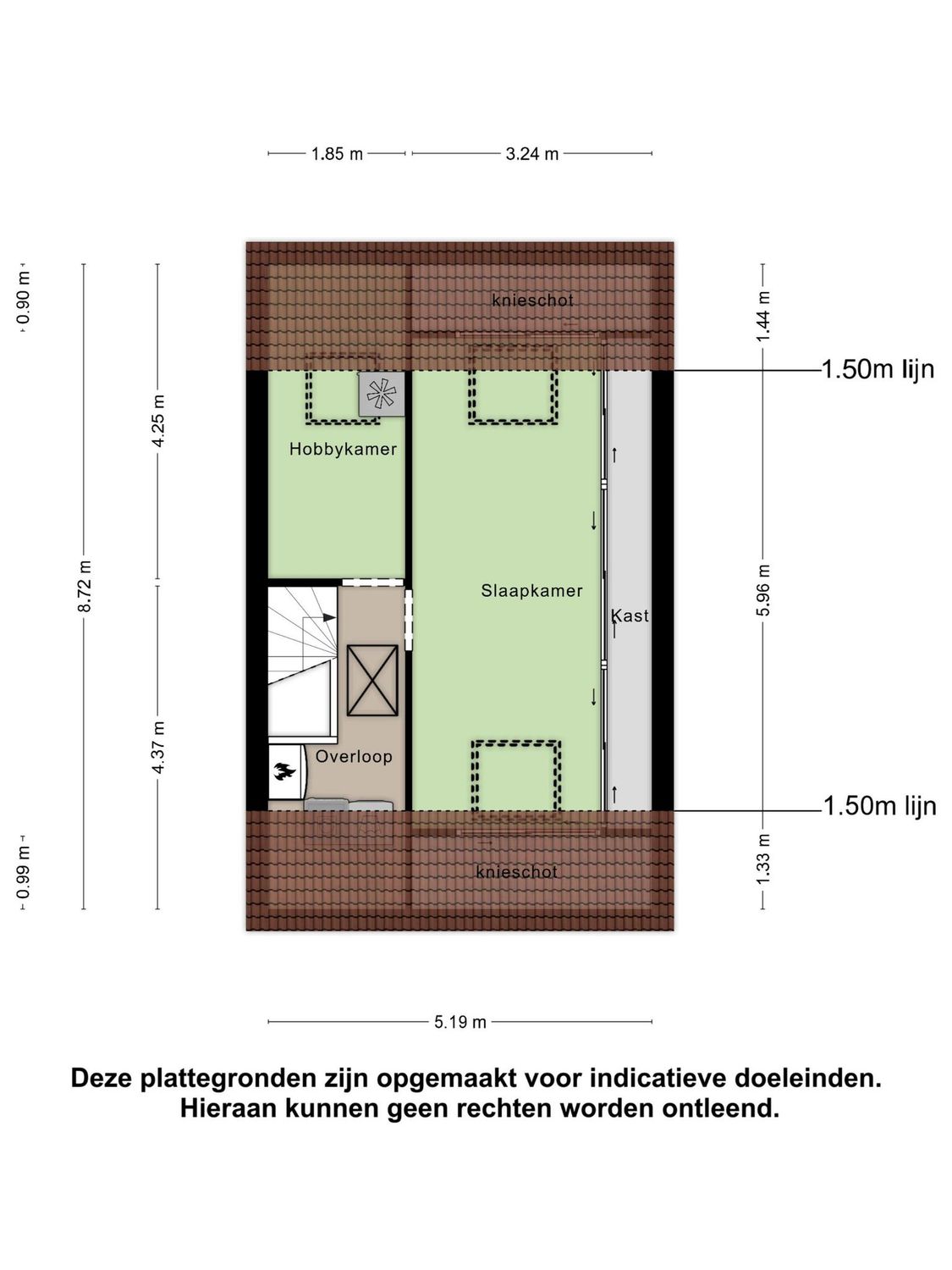 Rousselpad 10, SPIJKENISSE plattegrond 3