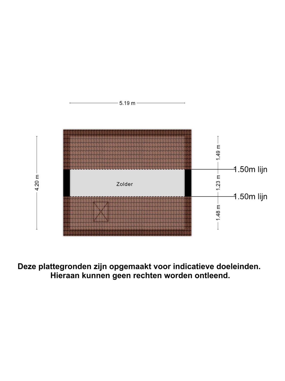 Rousselpad 10, SPIJKENISSE plattegrond 4