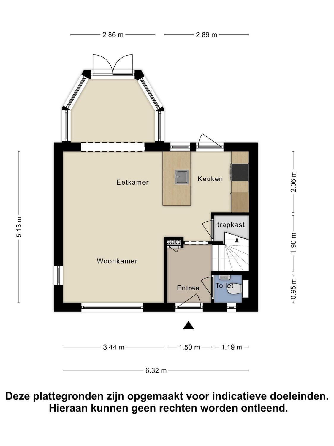 Molenstraat 1, SPIJKENISSE plattegrond 0