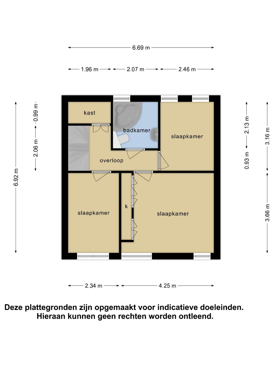 Etty Hillesumstraat 22, SPIJKENISSE plattegrond 0