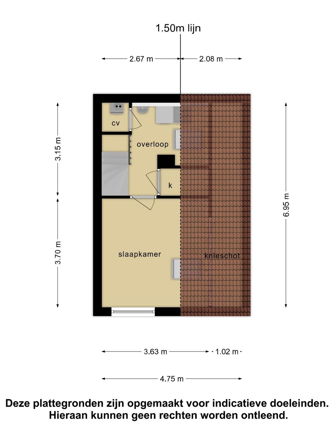 Etty Hillesumstraat 22, SPIJKENISSE plattegrond 1