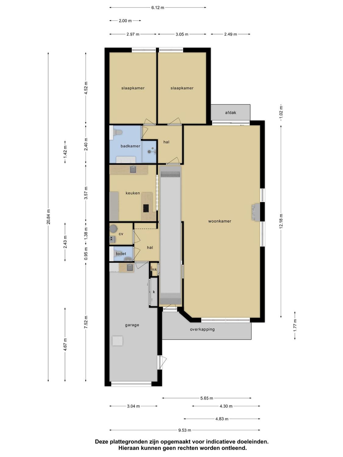 Beukenlaan 72, SPIJKENISSE plattegrond 0