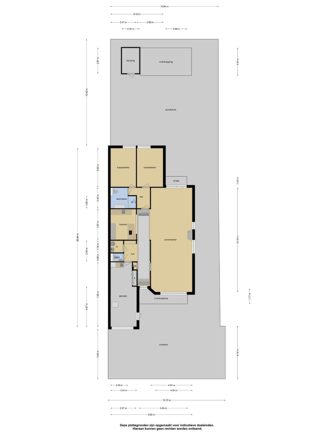 Beukenlaan 72, SPIJKENISSE plattegrond 2