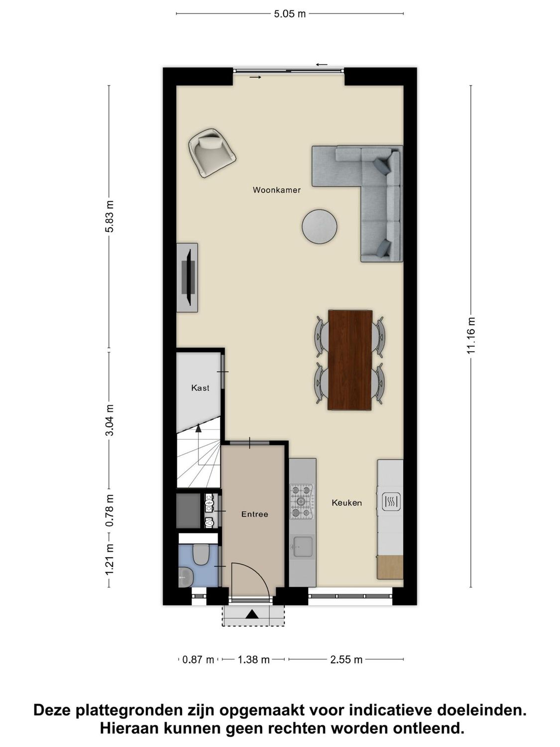 Adriaan Prinslaan 29, SPIJKENISSE plattegrond 0