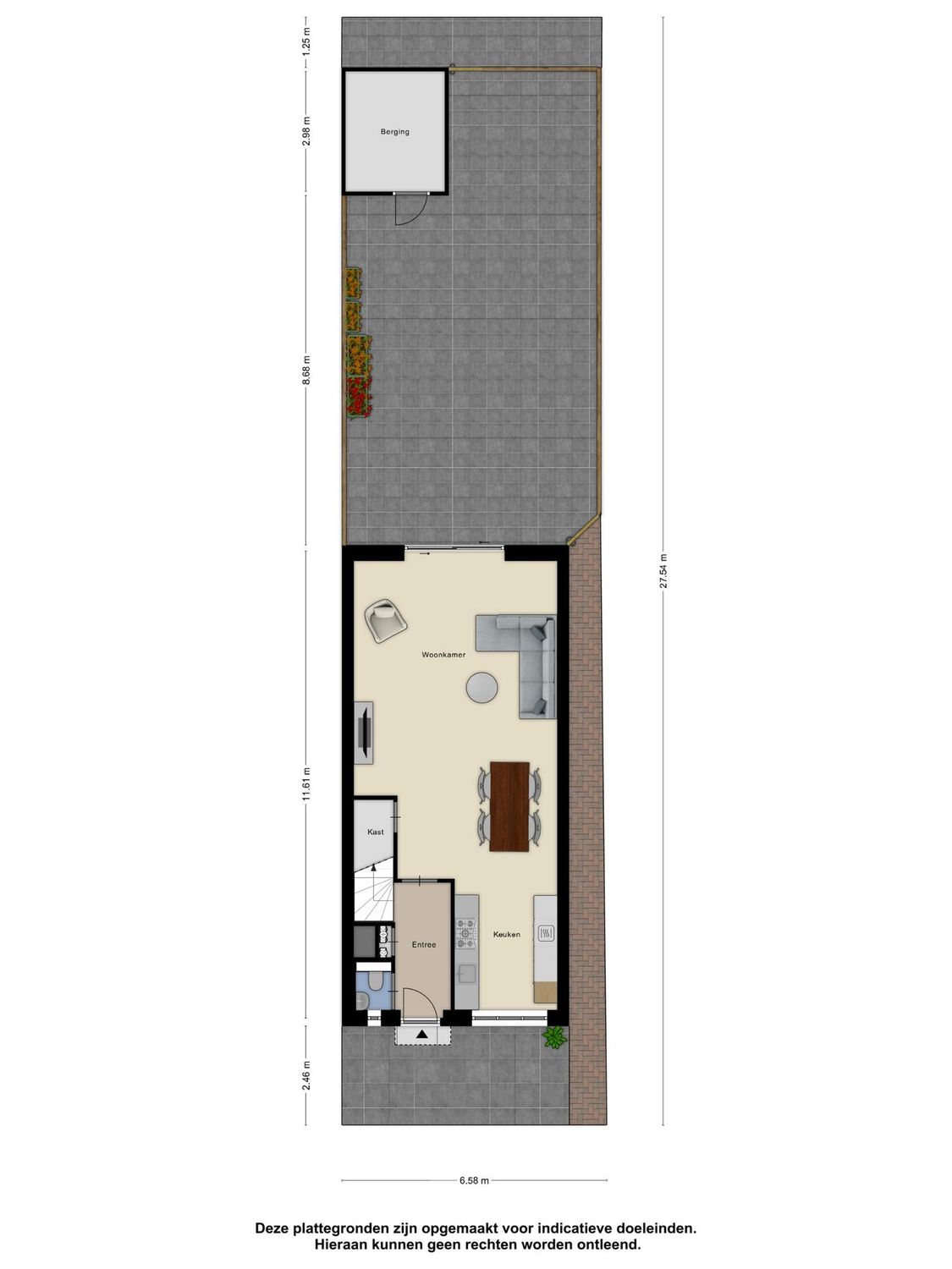 Adriaan Prinslaan 29, SPIJKENISSE plattegrond 1