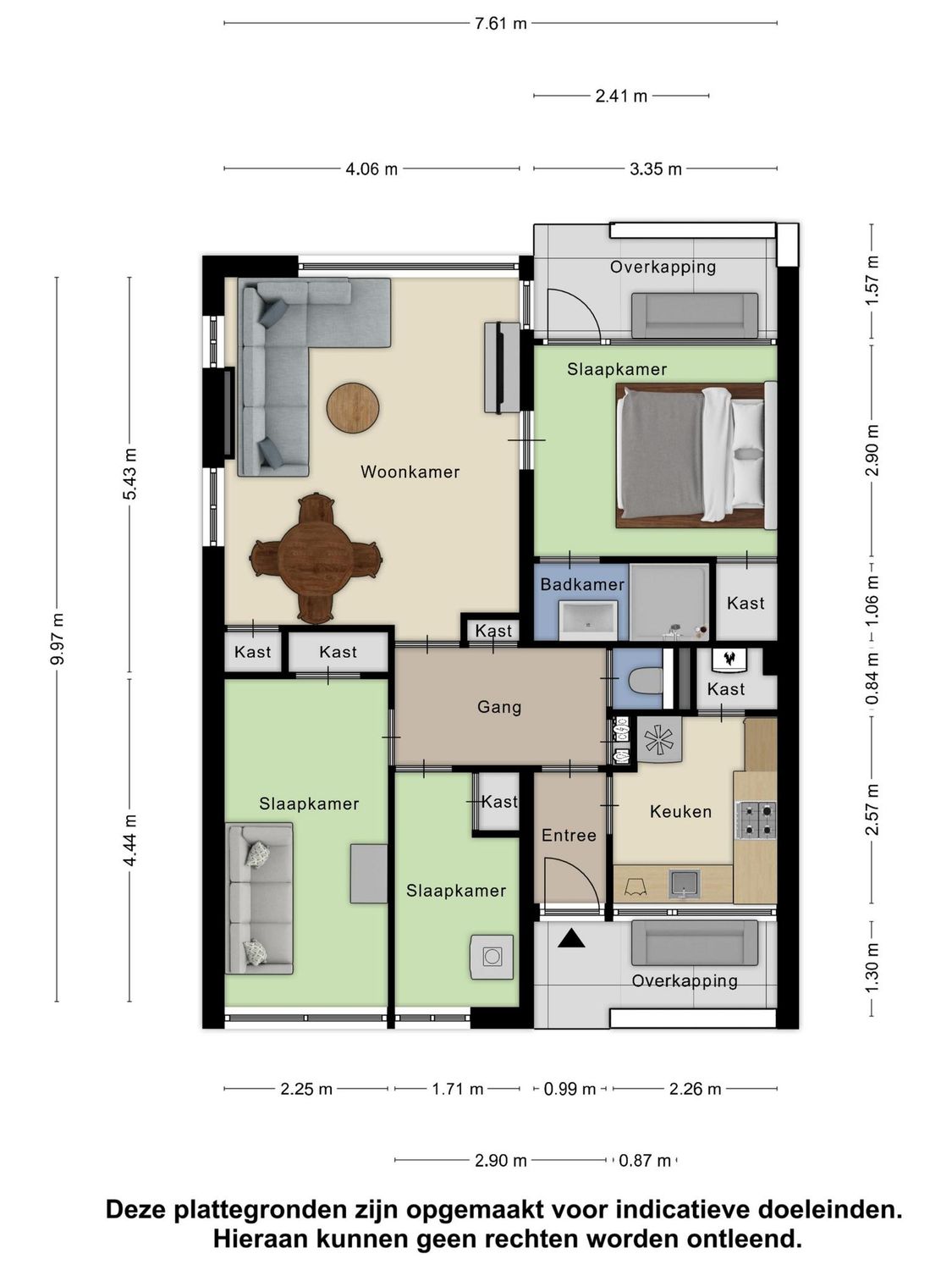 Rembrandtstraat 125, SPIJKENISSE plattegrond 0