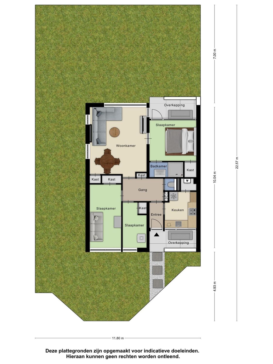 Rembrandtstraat 125, SPIJKENISSE plattegrond 1