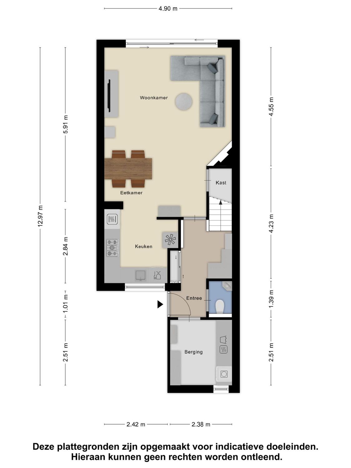 Mozartweg 33, SPIJKENISSE plattegrond 0