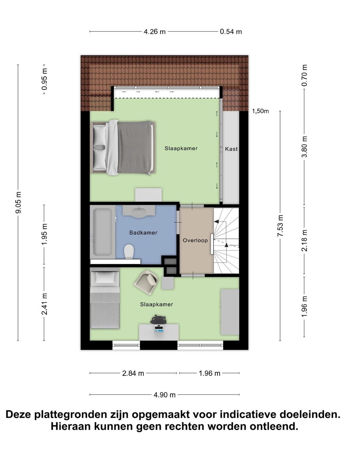 Mozartweg 33, SPIJKENISSE plattegrond 3