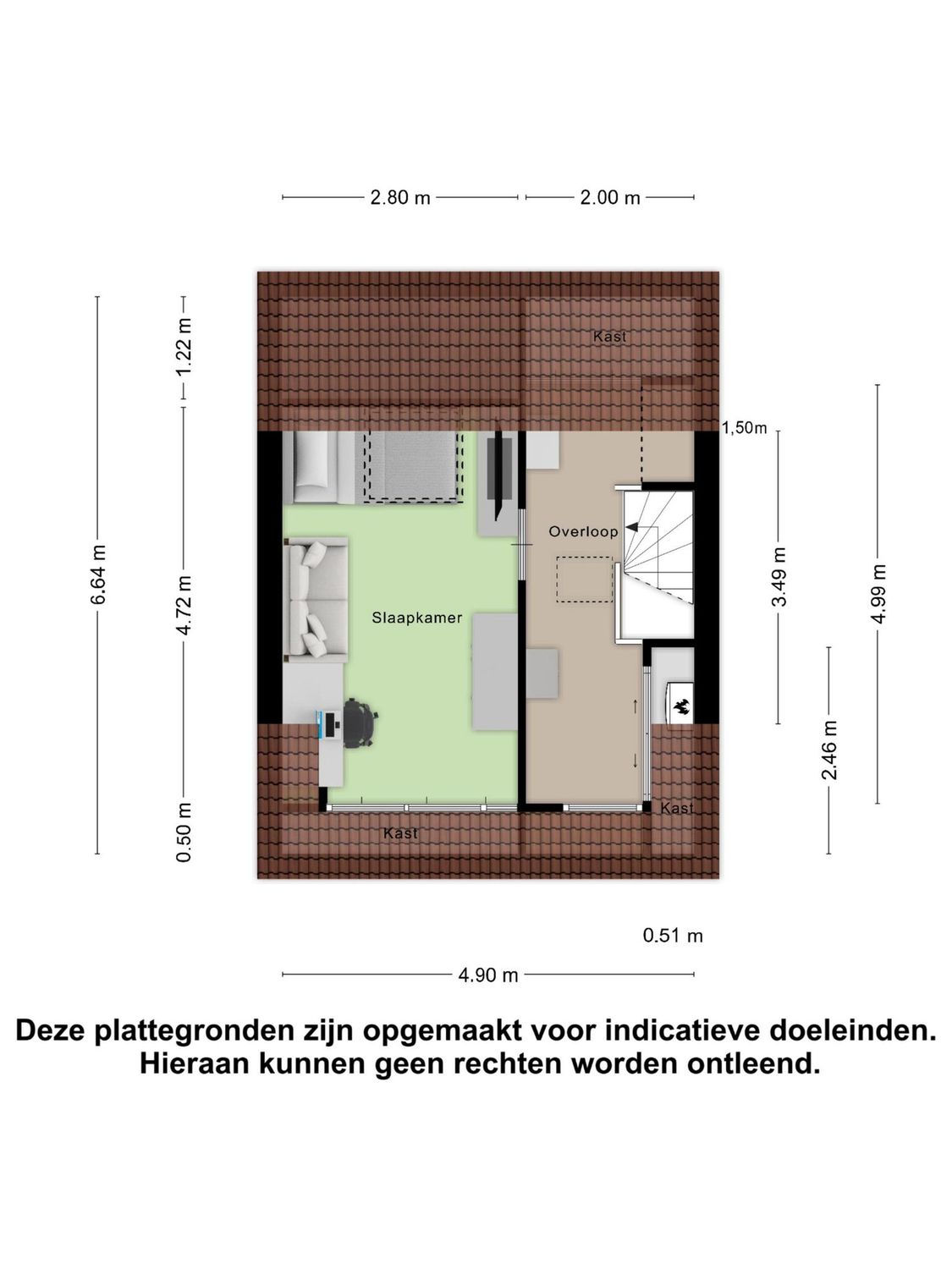 Mozartweg 33, SPIJKENISSE plattegrond 4