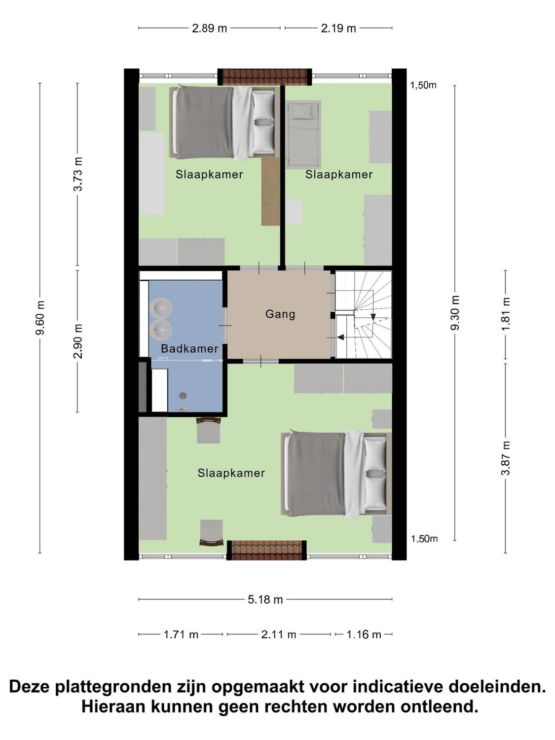 Slakkenveen 336, SPIJKENISSE plattegrond 3