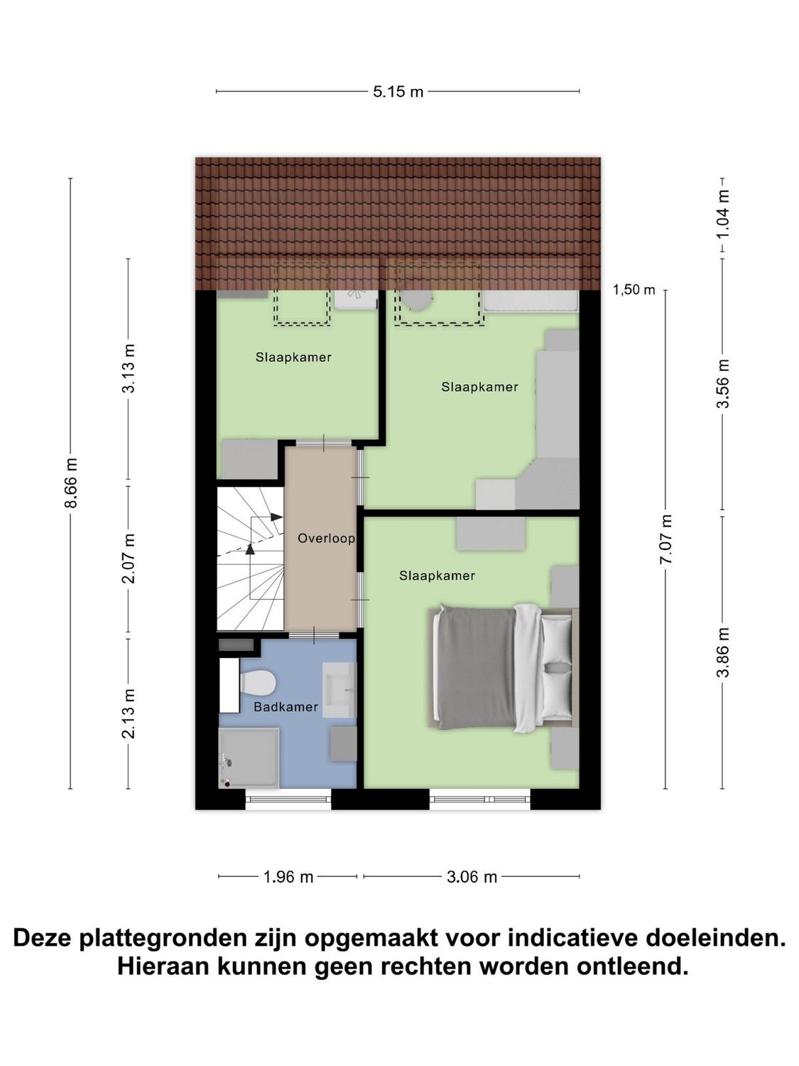 Duprepad 11, SPIJKENISSE plattegrond 3