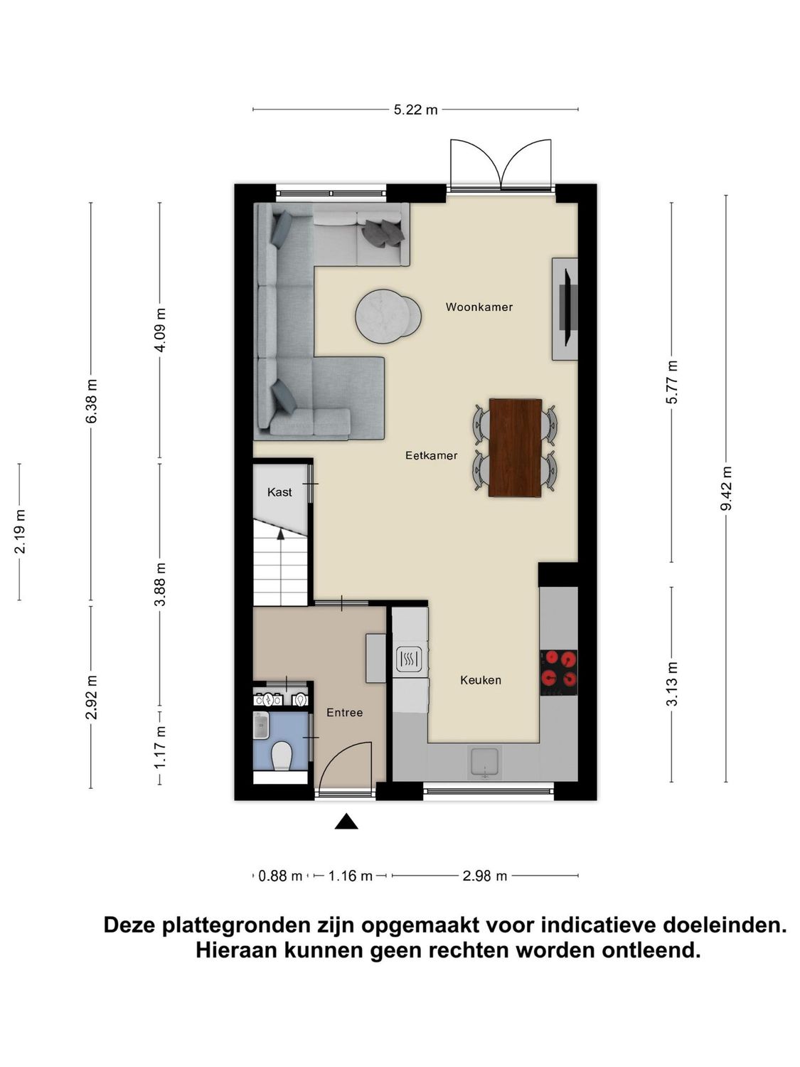 Snoekenveen 255, SPIJKENISSE plattegrond 0