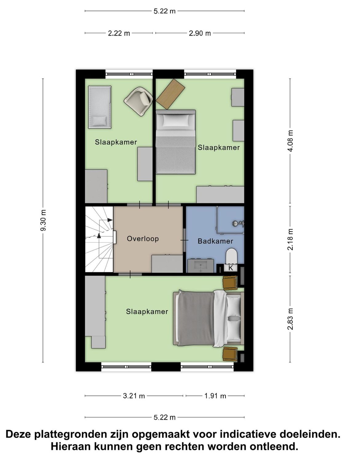 Snoekenveen 255, SPIJKENISSE plattegrond 3