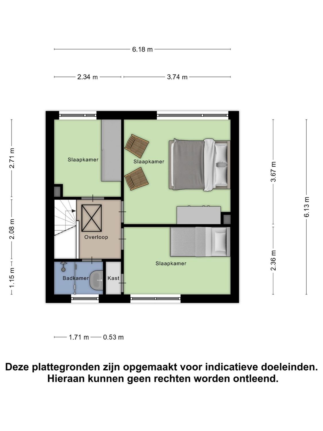 Markenburglaan 4, GEERVLIET plattegrond 3