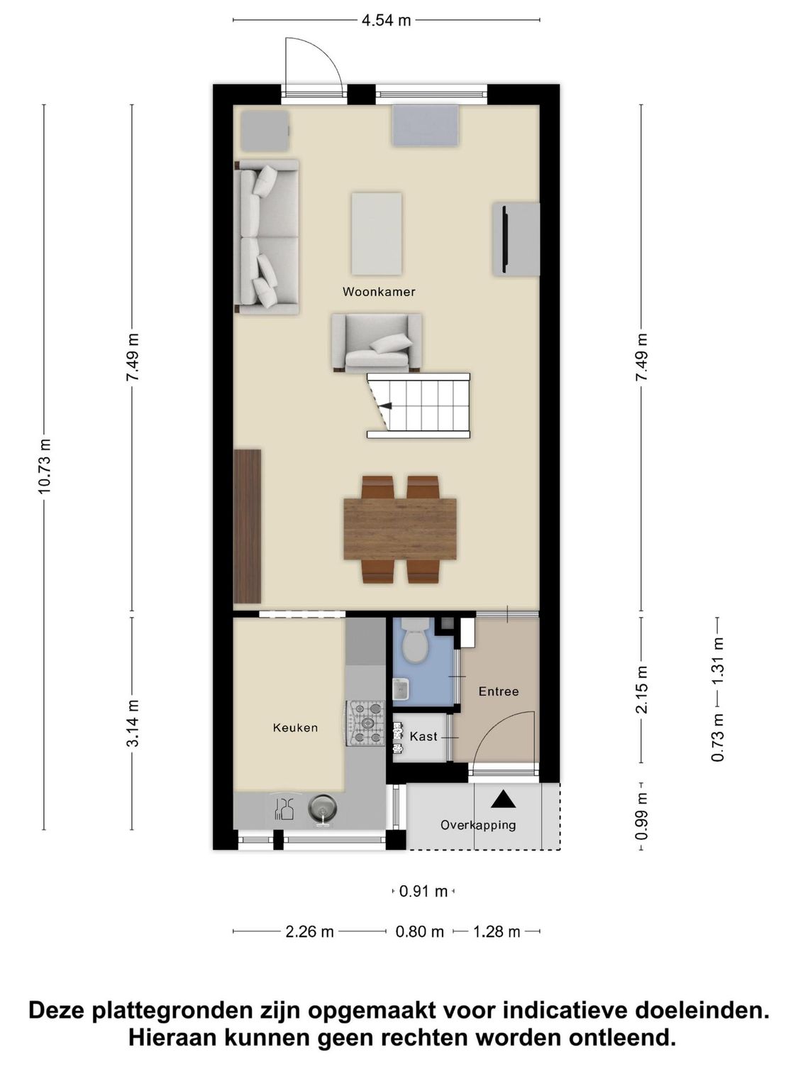 Margaret Mitchellstraat 16, SPIJKENISSE plattegrond 0