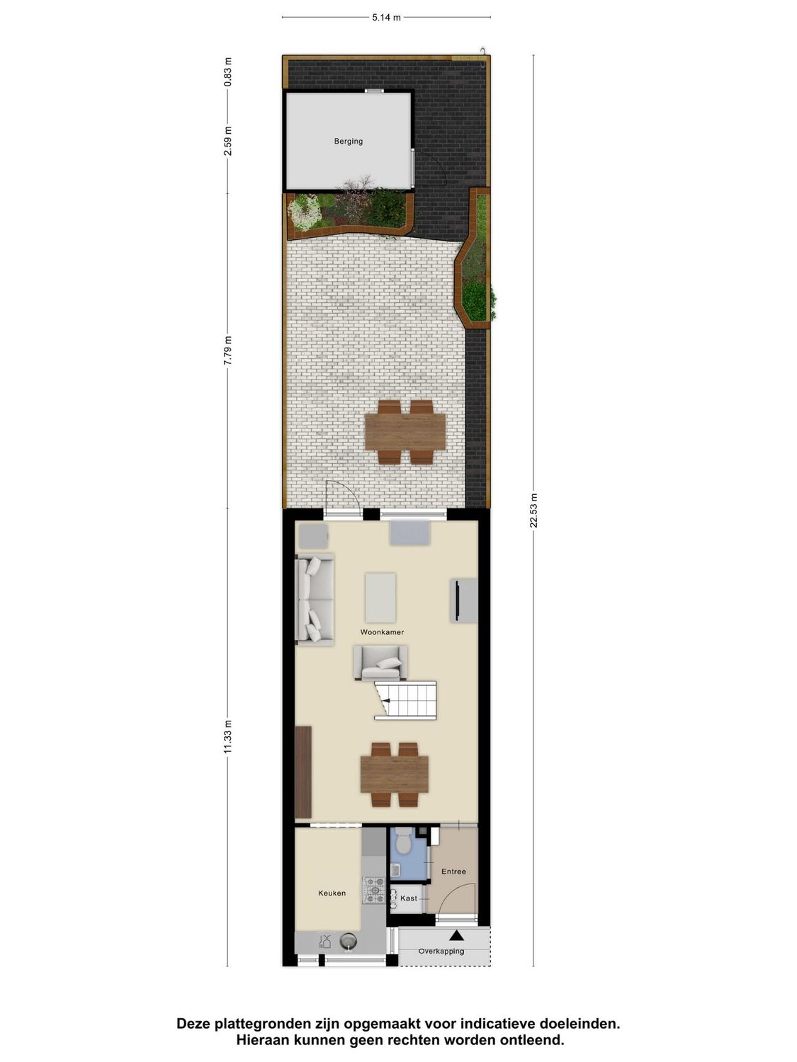 Margaret Mitchellstraat 16, SPIJKENISSE plattegrond 1