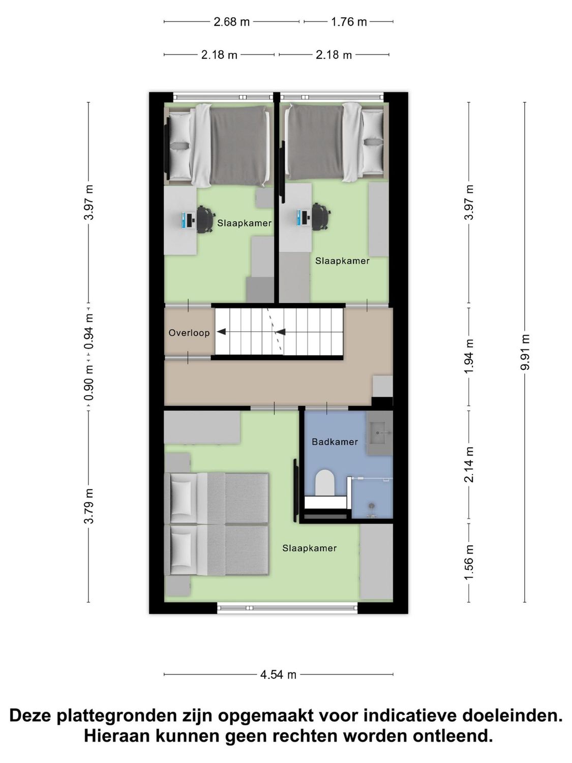 Margaret Mitchellstraat 16, SPIJKENISSE plattegrond 3