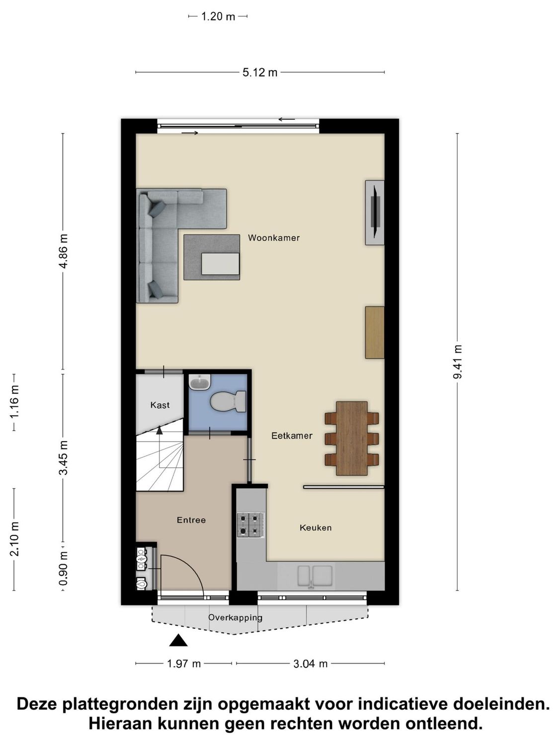 Blaakse Wetering 87, POORTUGAAL plattegrond 0