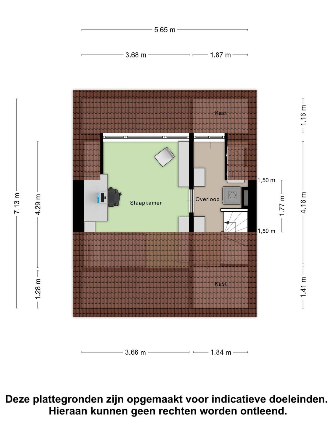 Jacob van Ruijsdaelpad 1, SPIJKENISSE plattegrond 4