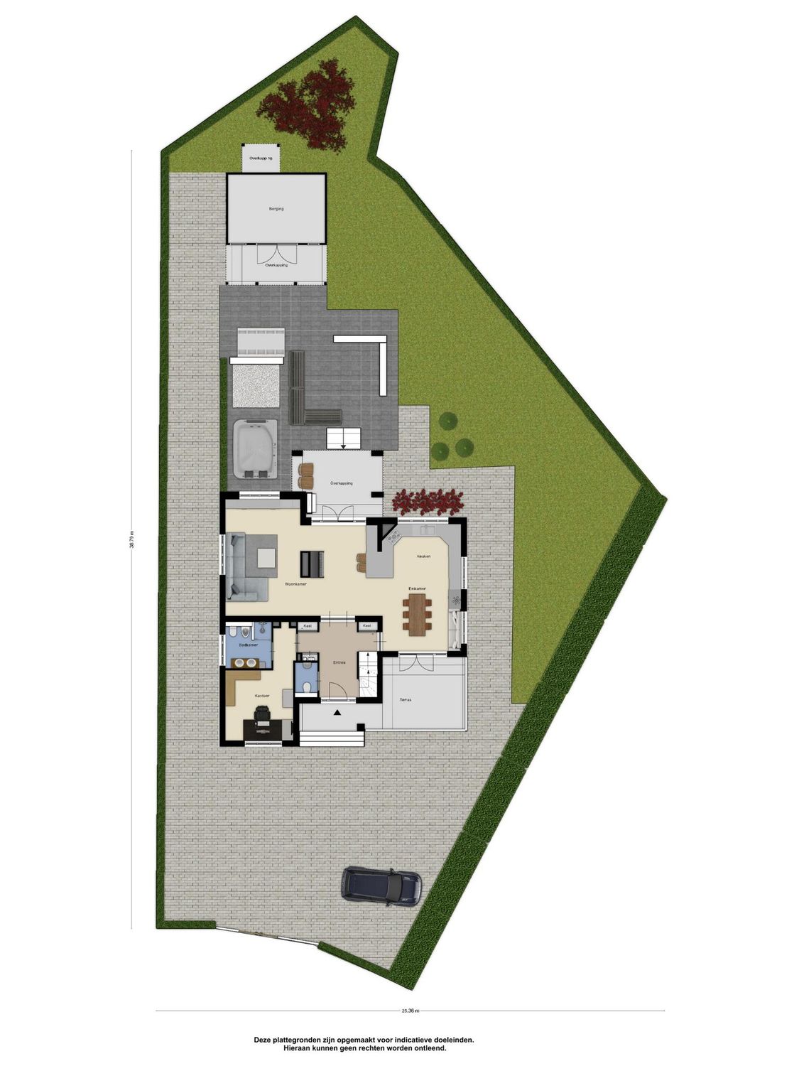 Gooischelaan 22, ZUIDLAND plattegrond 0