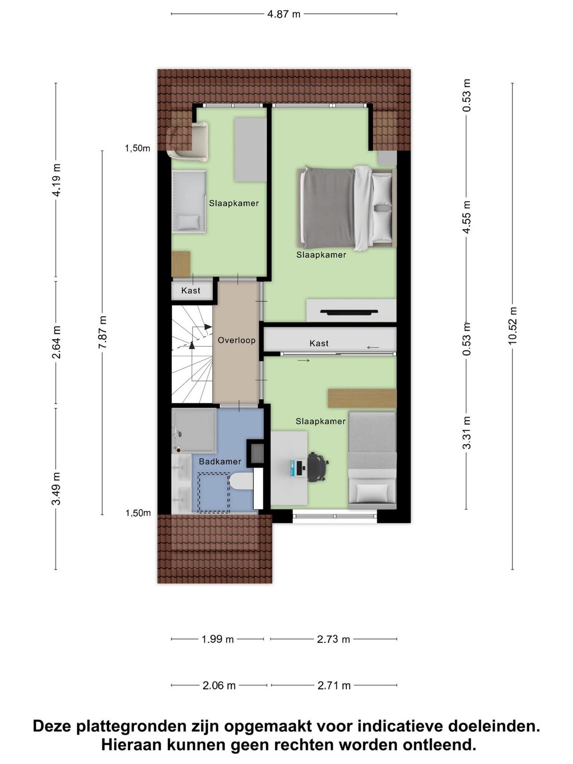 Haya van Someren-Downerpad 35, SPIJKENISSE plattegrond 2