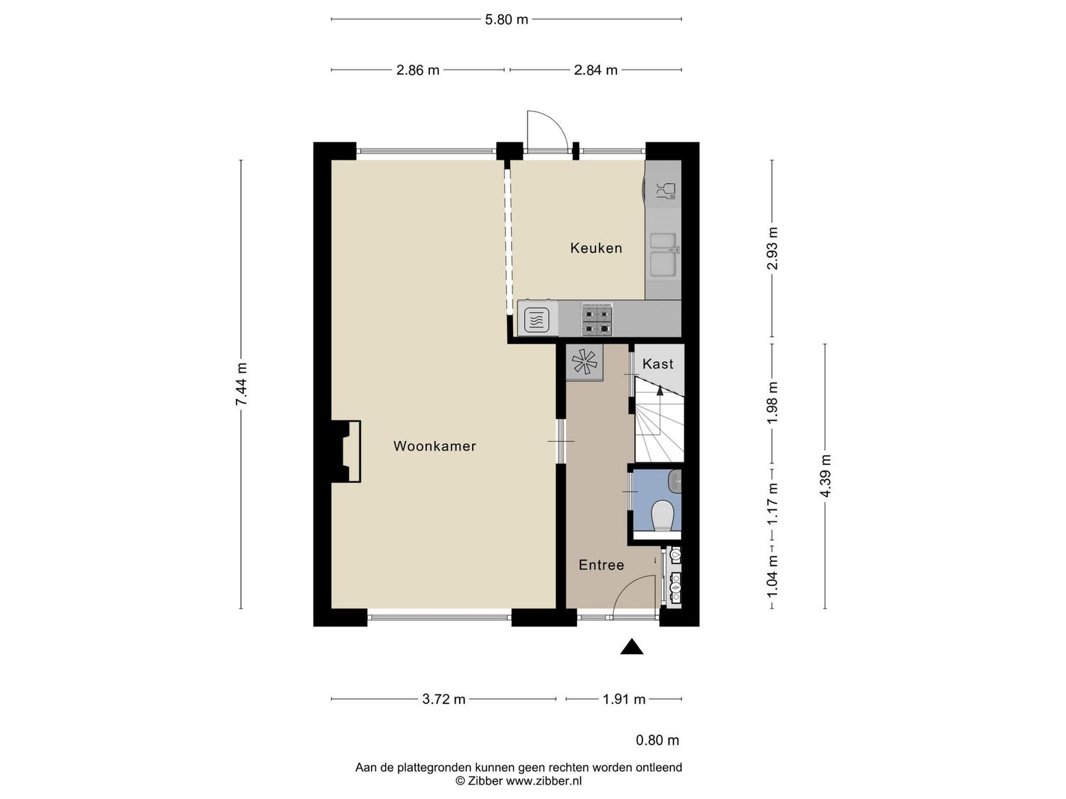 Vestapad 4, SPIJKENISSE plattegrond 0