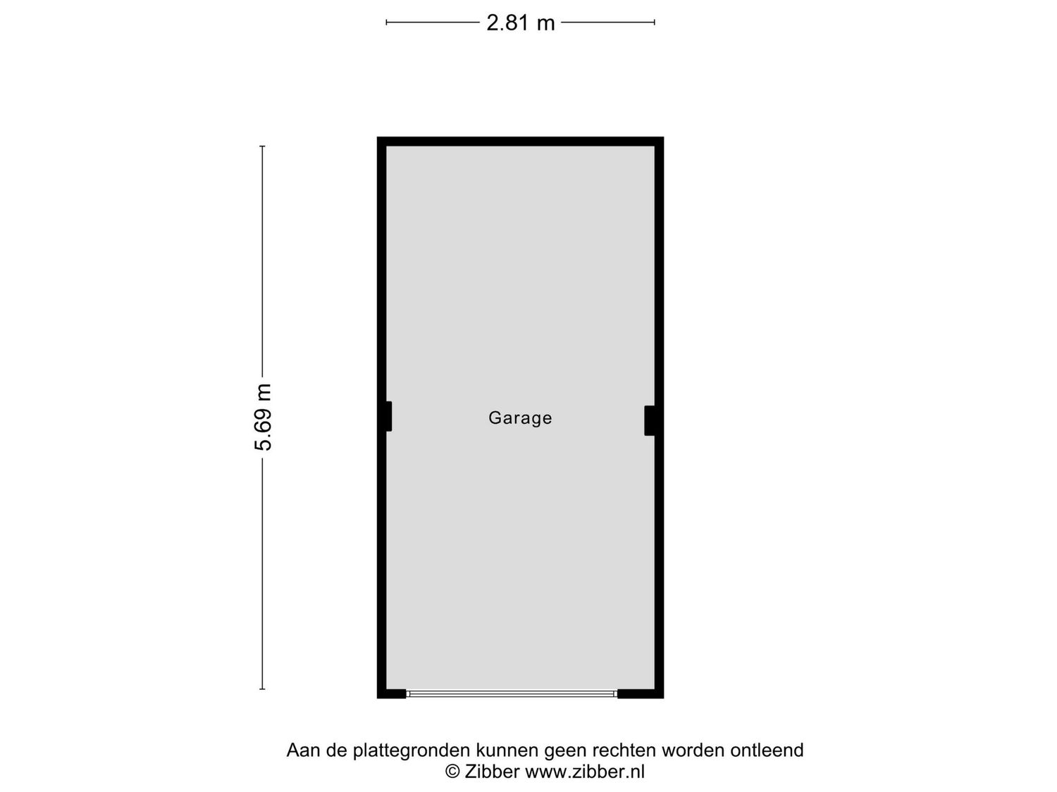 Vestapad 4, SPIJKENISSE plattegrond 4