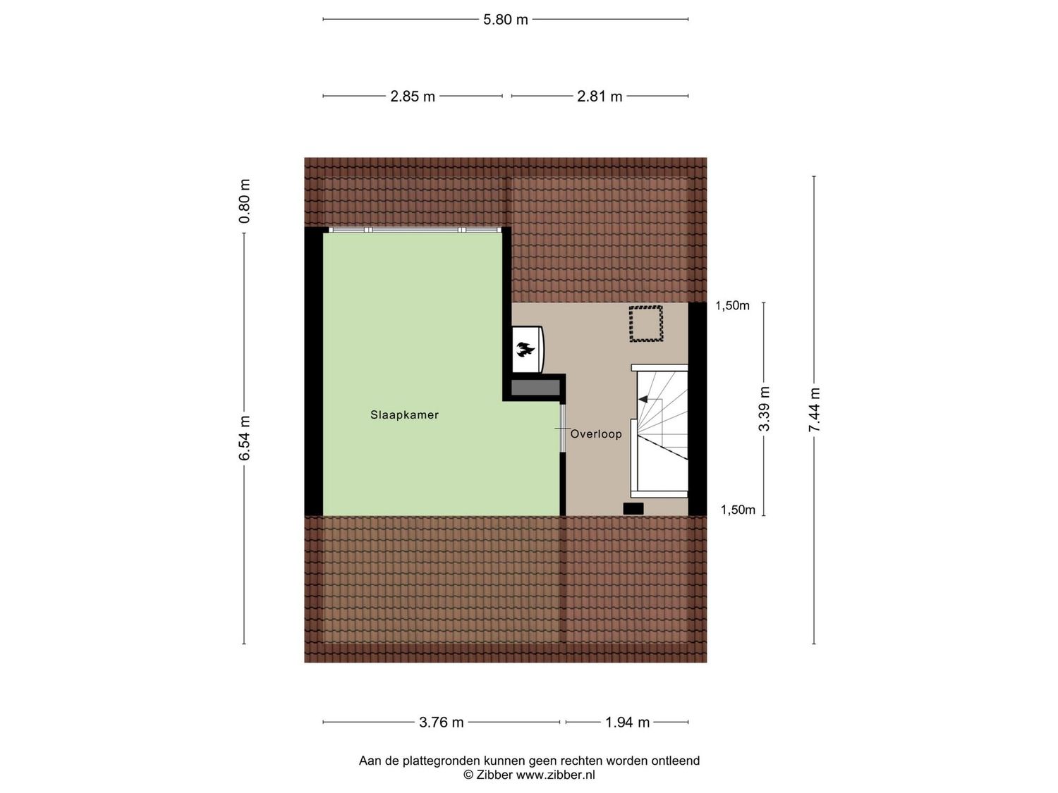 Vestapad 4, SPIJKENISSE plattegrond 5
