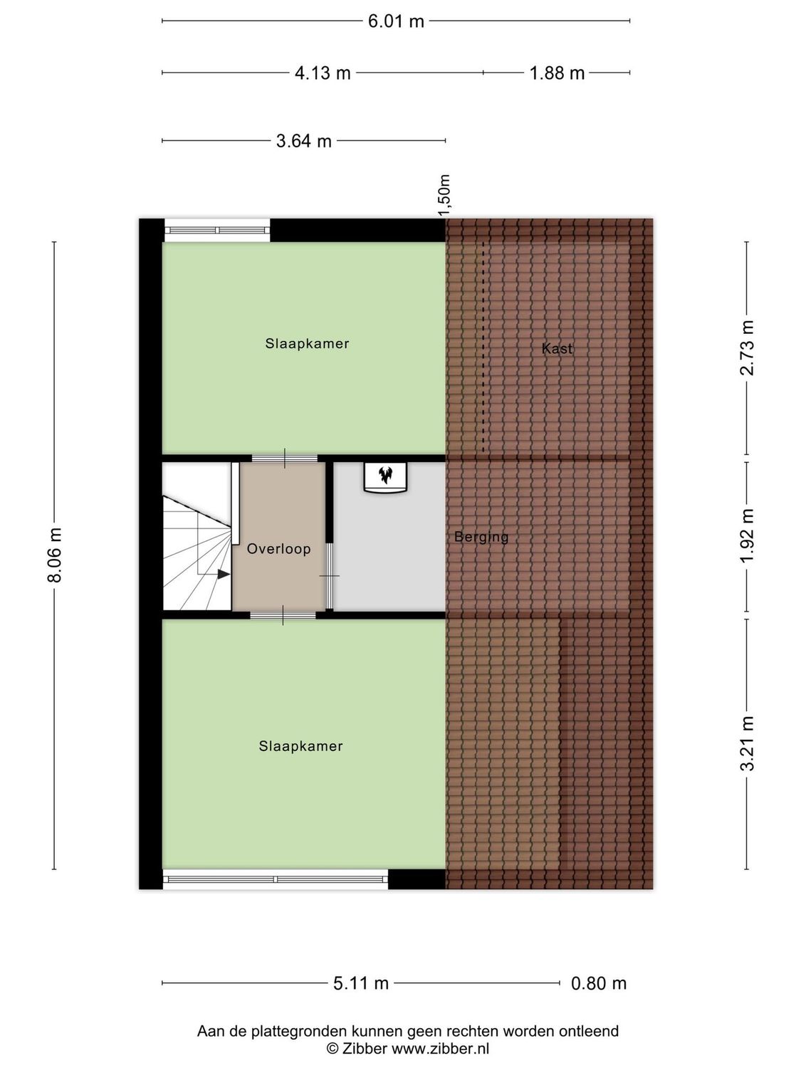 Salamanderveen 341, SPIJKENISSE plattegrond 3