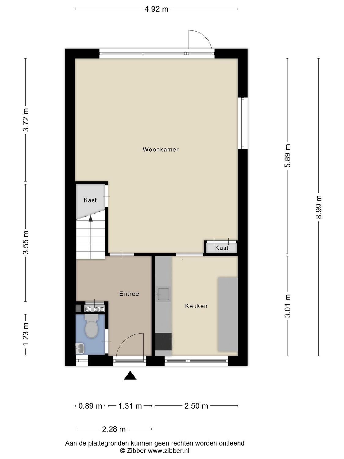 Johanna van Breugelplein 14, HEENVLIET plattegrond 1