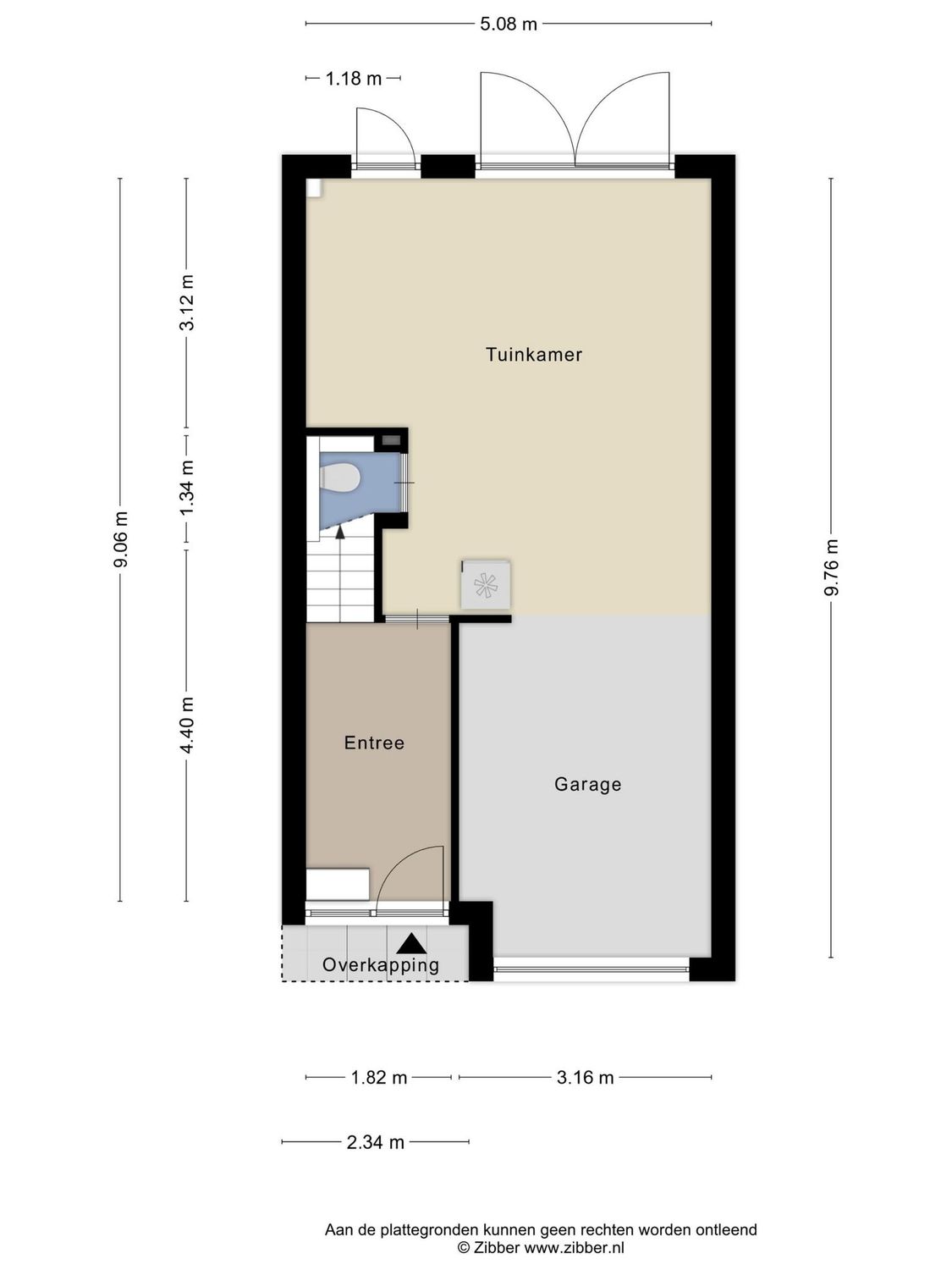 Hugo van Voorneweg 58, HEENVLIET plattegrond 0