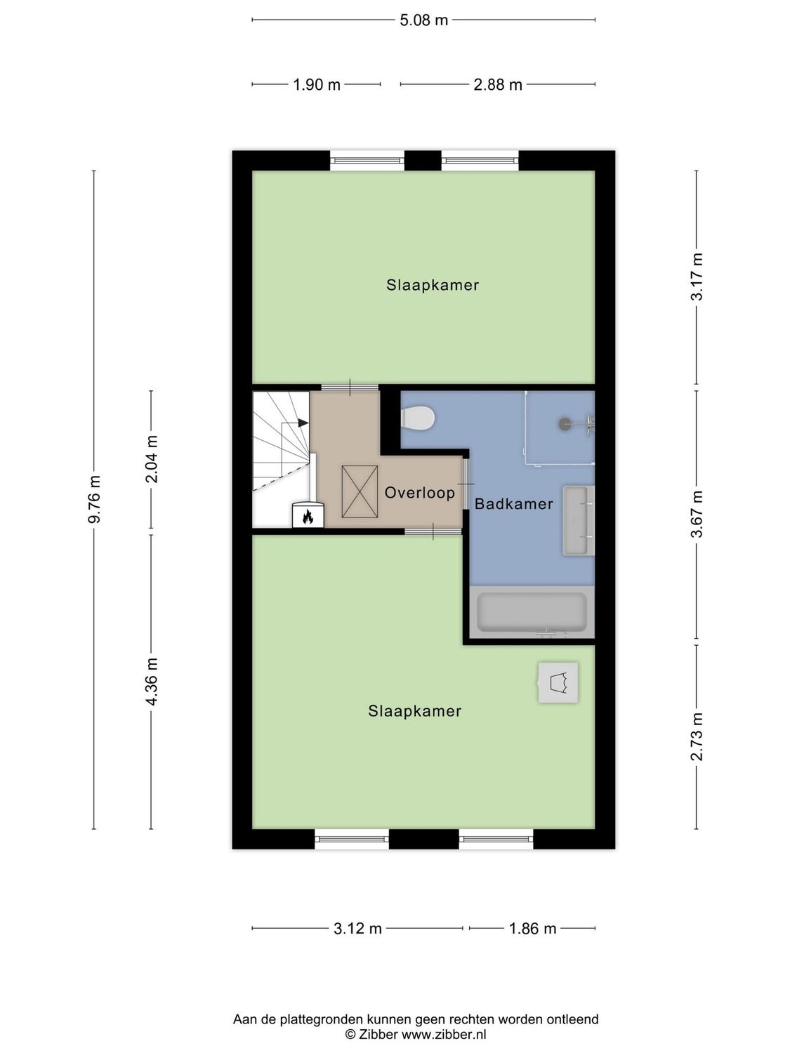 Hugo van Voorneweg 58, HEENVLIET plattegrond 4