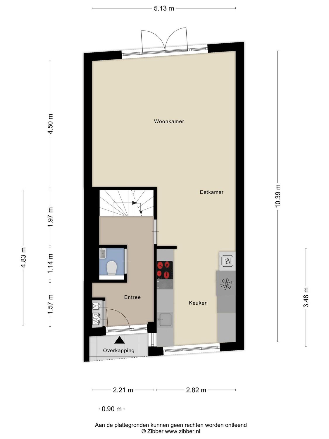 Annie van Hattemstraat 20, SPIJKENISSE plattegrond 0