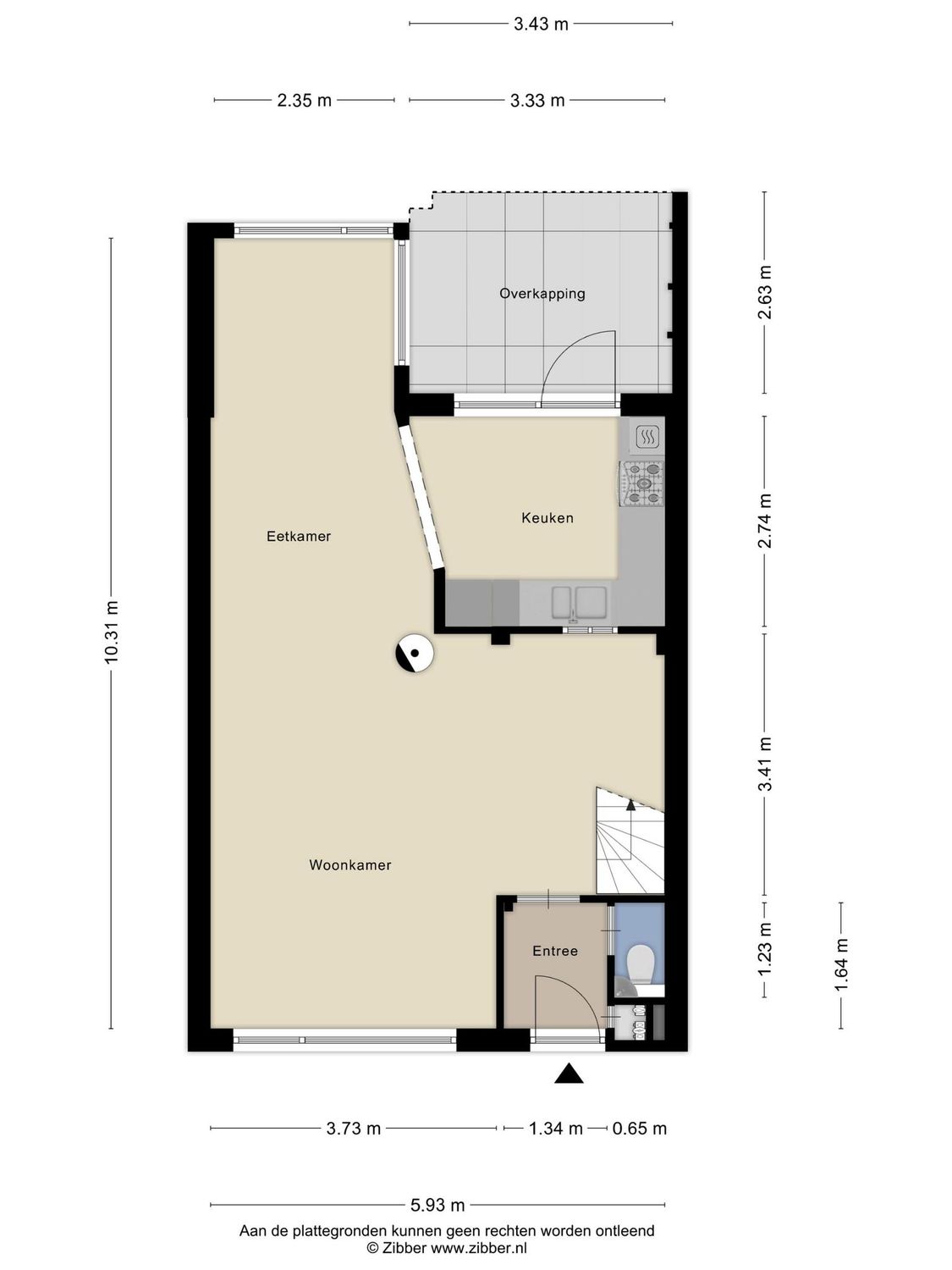 Hooftweg 107, GEERVLIET plattegrond 0