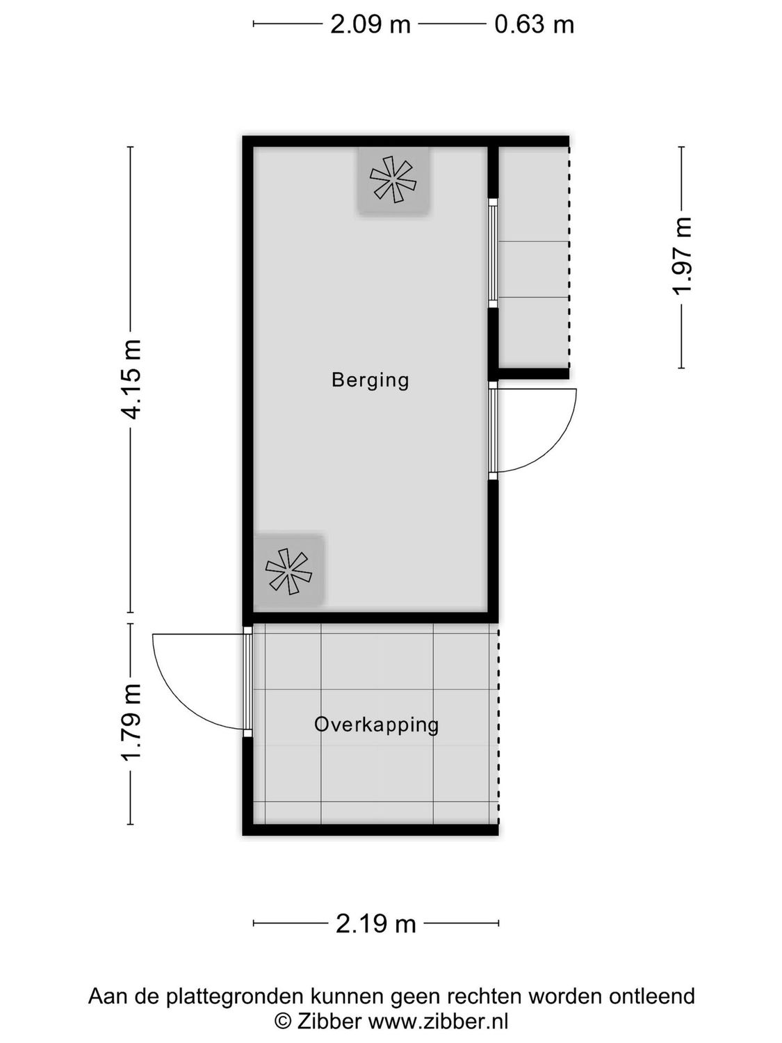 Hooftweg 107, GEERVLIET plattegrond 2