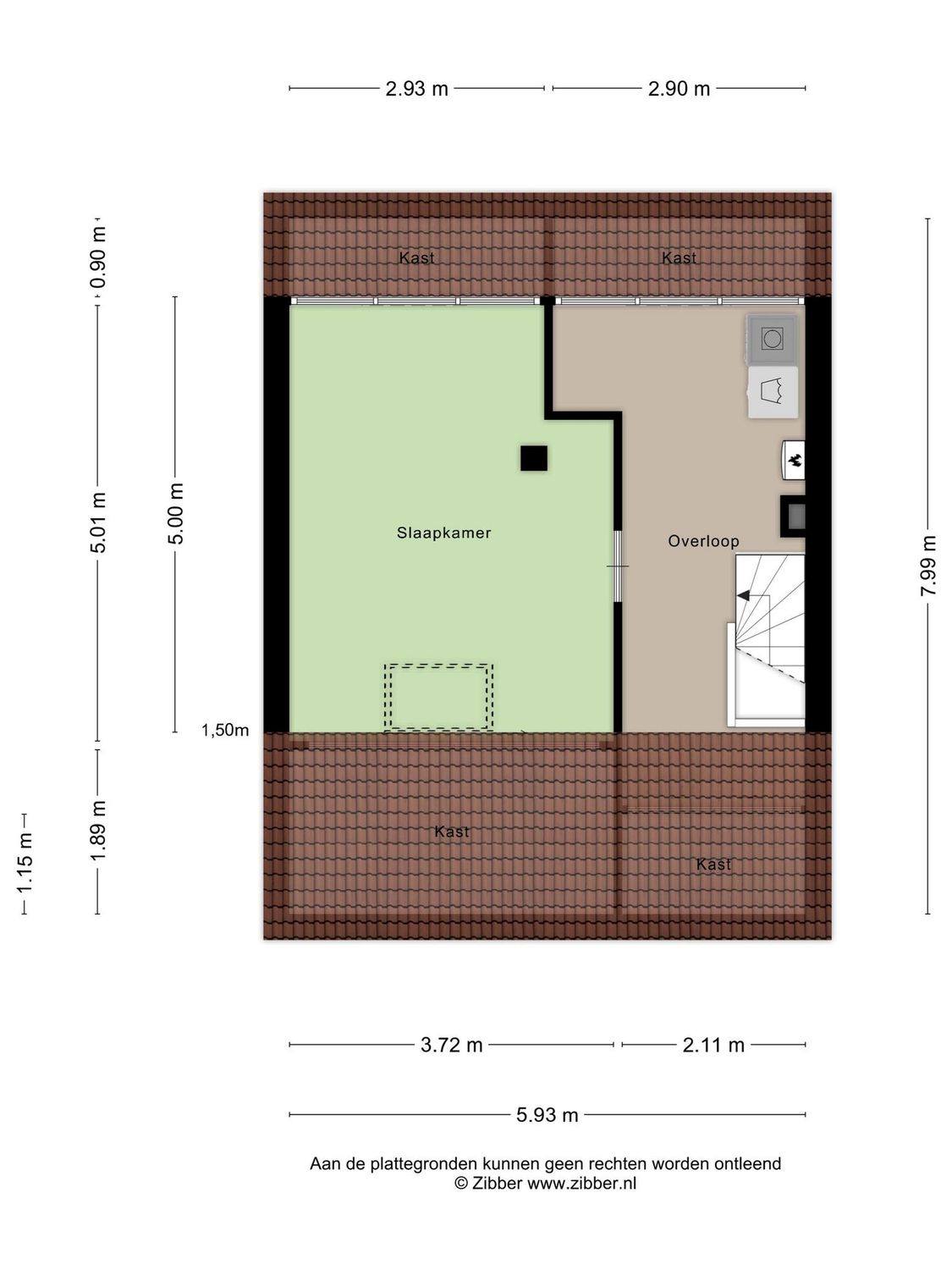 Hooftweg 107, GEERVLIET plattegrond 4
