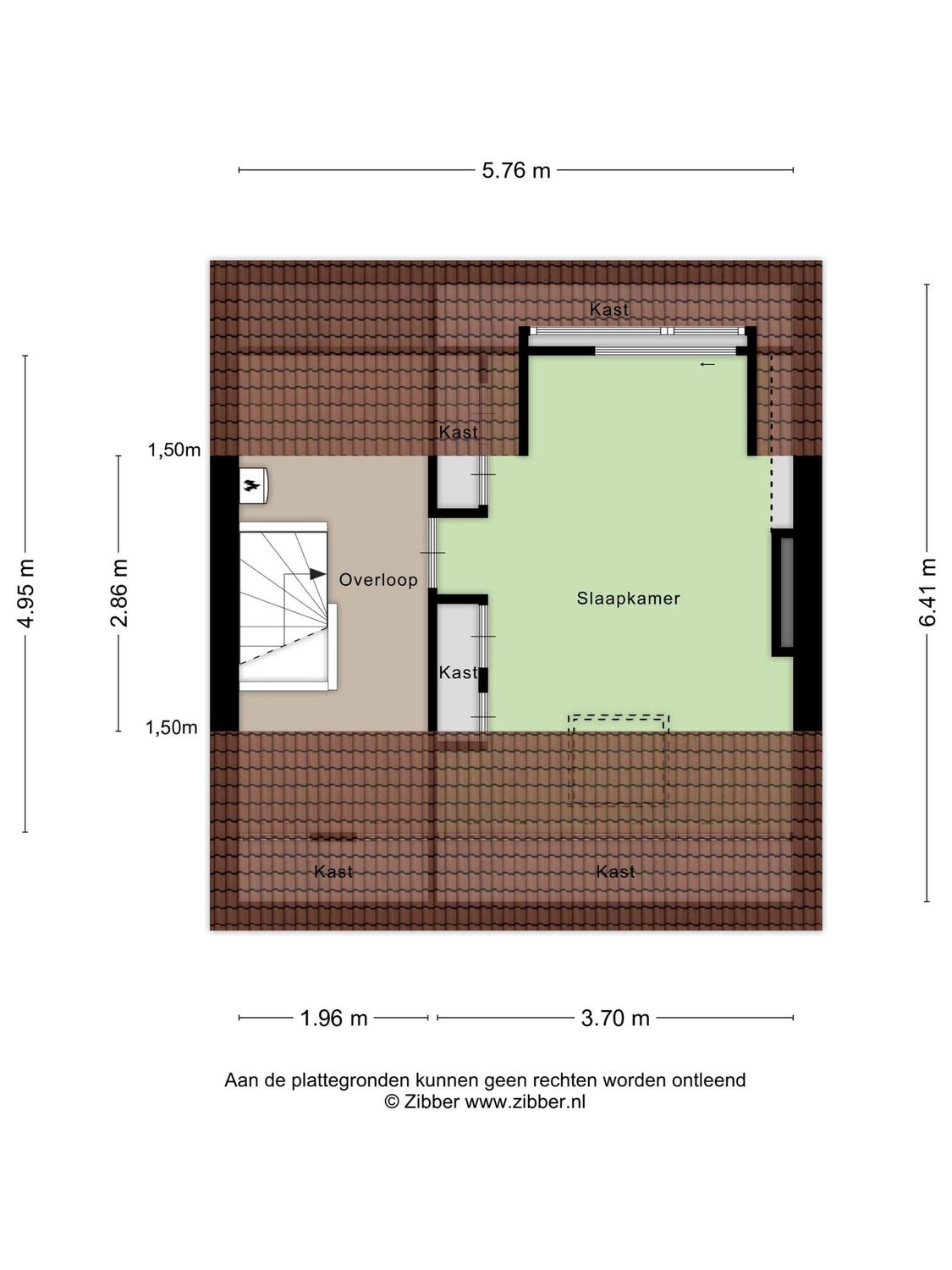 Leliestraat 76, SPIJKENISSE plattegrond 3