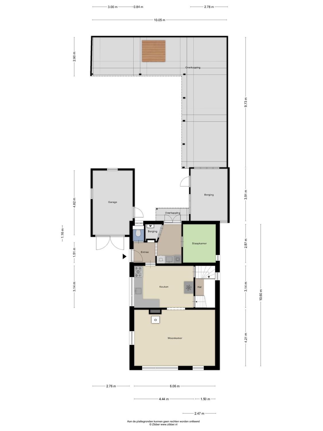 Sportlaan 6, GEERVLIET plattegrond 0